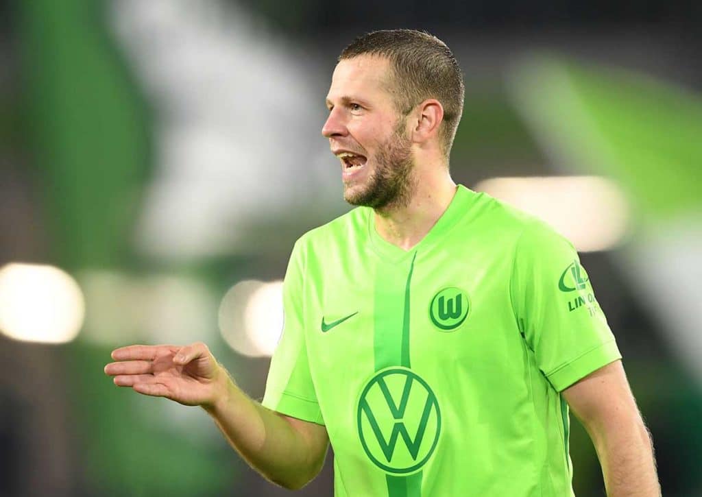 Setzt Wolfsburg (im Bild: Denis Vavro) den Erfolgslauf auch gegen Mainz fort? (© dpa picture alliance / Alamy Stock Photo) Wolfsburg Mainz Tipp