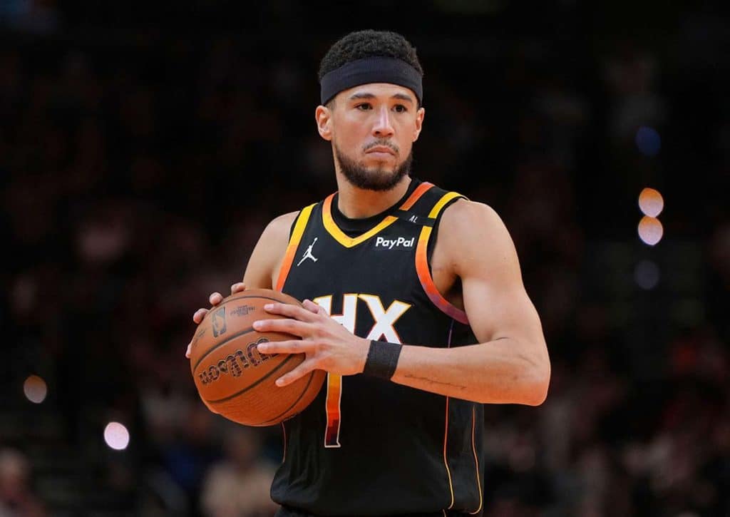 Ist Booker (Suns) gegen die Pelicans gut aufgelegt? (© Associated Press / Alamy Stock Photo) New Orleans Pelicans Phoenix Suns Tipp