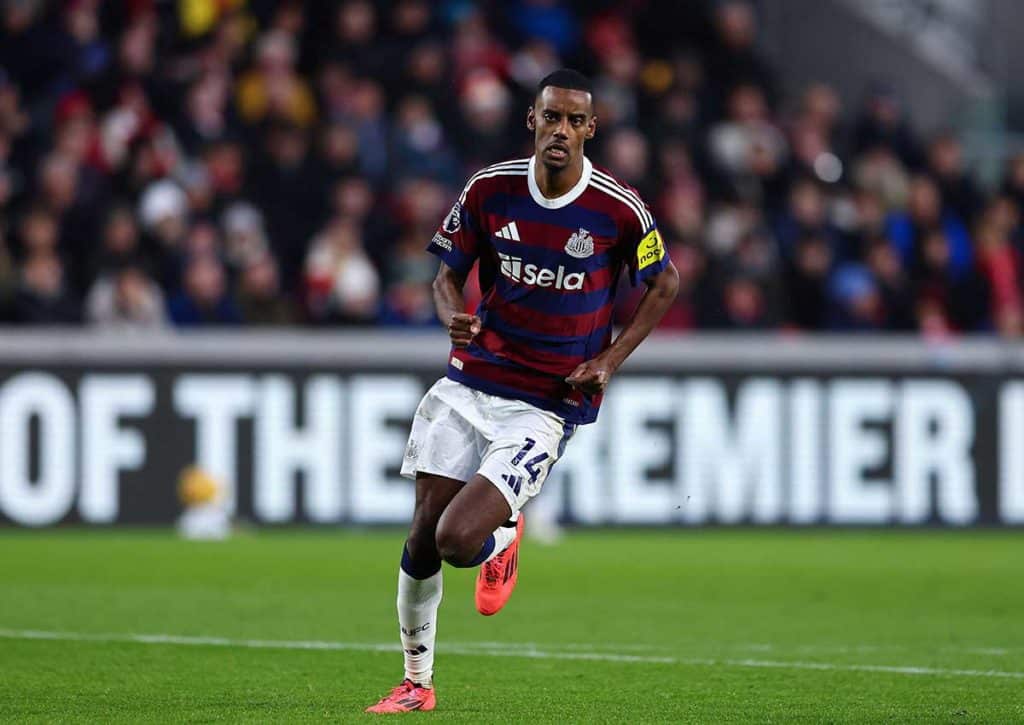 Jubelt Newcastle (im Bild: Isak) erwartungsgemäß gegen Leicester? (© Action Plus Sports Images / Alamy Stock Photo) Newcastle Leicester Tipp