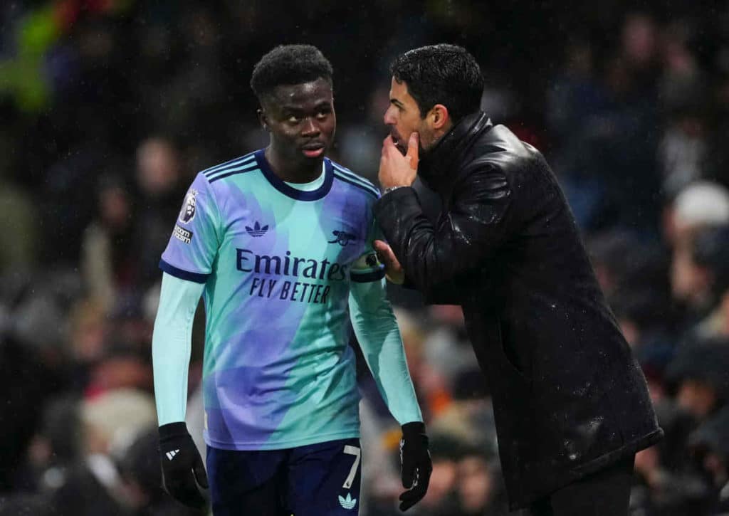 Gegen die starke Monaco-Offensive ist für Arsenal und Mikel Arteta Vorsicht angesagt. (© Associated Press / Alamy Stock Photo) Gegen die starke Monaco-Offensive ist für Arsenal und Mikel Arteta Vorsicht angesagt.