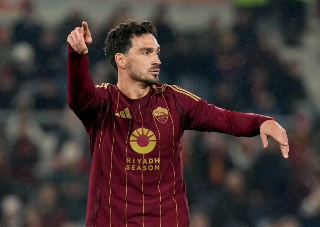 Bestätigt die AS Rom (im Bild: Mats Hummels) den Aufwärtstrend gegen Genua? (© Insidefoto di andrea staccioli / Alamy Stock Photo) AS Rom Genua Tipp