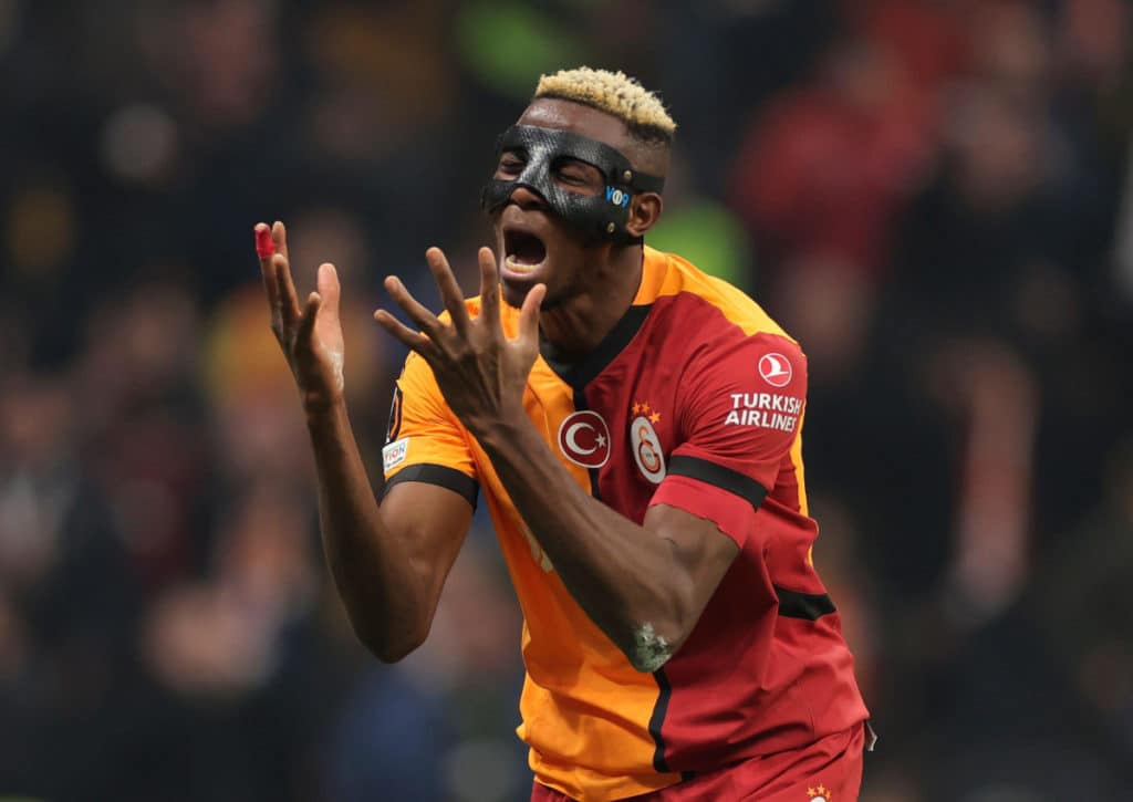 Muss Gala (im Bild: Victor Osimhen) auch gegen Konyaspor hadern? (© Associated Press / Alamy Stock Photo) Galatasaray Konyaspor Tipp
