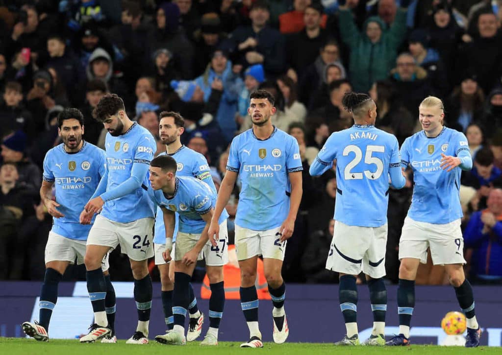 Mogelt sich Manchester City mit drei Punkten gegen Brügge doch noch in die CL-Playoffs? (© Action Plus Sports Images / Alamy Stock Photo) Mogelt sich Manchester City mit drei Punkten gegen Brügge doch noch in die CL-Playoffs?