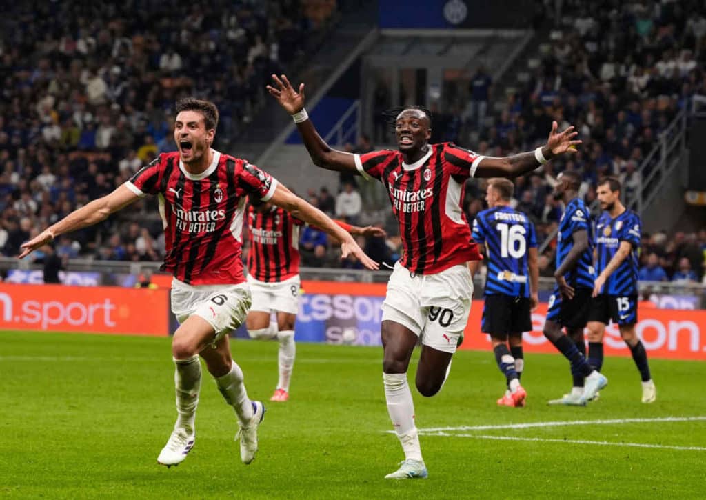 Kann AC Milan Inter Mailand zum zweiten Mal in dieser Saison schlagen? (© LaPresse / Alamy Stock Photo) Kann AC Milan Inter Mailand zum zweiten Mal in dieser Saison schlagen?
