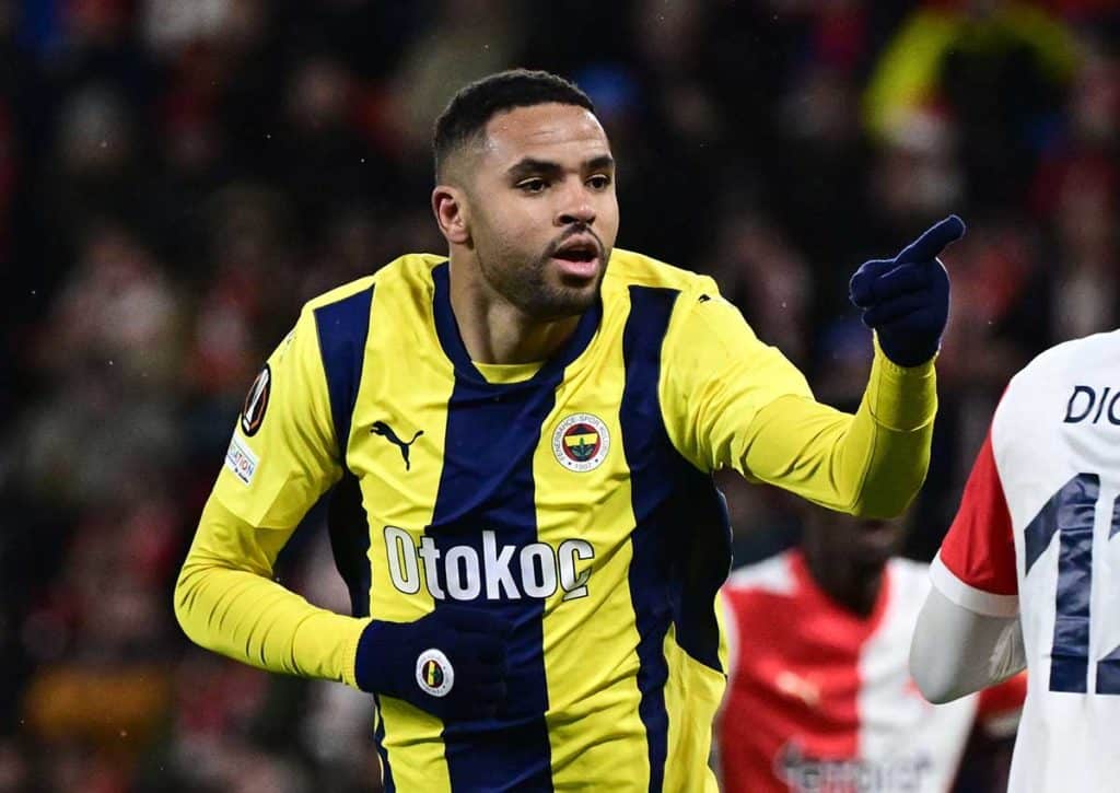 Ist eine Überraschung von Göztepe gegen Fenerbahce (im Bild: En-Nesyri) unwahrscheinlich? (© CTK / Alamy Stock Photo) Fenerbahce Göztepe Tipp