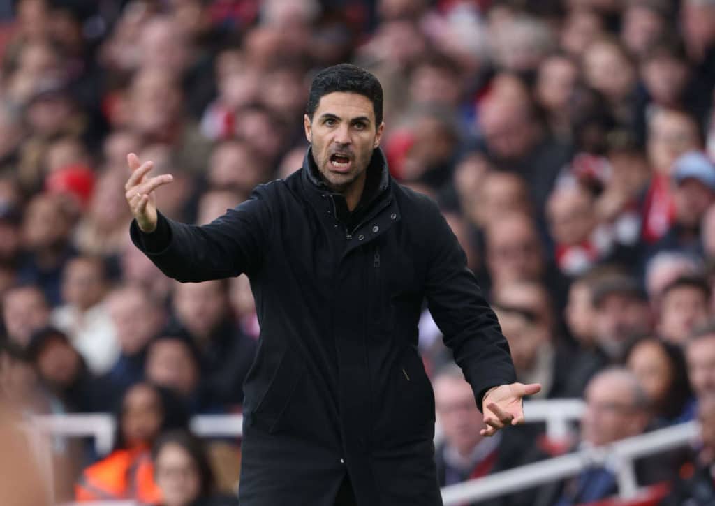 Zweiter gegen Dritter: Kann Arsenal (im Bild: Mikel Arteta) mit einem Sieg gegen Nottingham das Titelrennen etwas spannend halten? (© Paul Marriott/Alamy Live News) Nottingham Arsenal Tipp