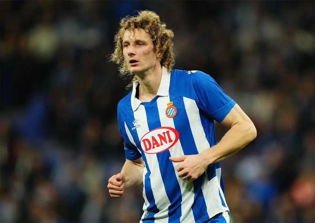 Nutzt Espanyol Barcelona (im Bild: Alex Kral) die Schwächephase von Atletico Madrid aus? (© PRESSINPHOTO SPORTS AGENCY / Alamy Stock Photo) Espanyol Barcelona Atletico Madrid Tipp