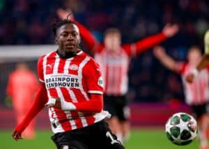 Macht PSV (im Bild: Johan Bakayoko) ihren Heimvorteil gegen Favorit Arsenal zunutze? (© Orange Pics BV / Alamy Stock Photo) PSV Eindhoven Arsenal Tipp