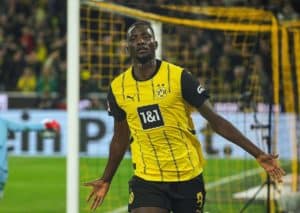 Kann Dortmund gegen Lille auf die Treffsicherheit von Guirassy (im Bild) bauen? (© dpa picture alliance / Alamy Stock Photo) Dortmund Lille Tipp