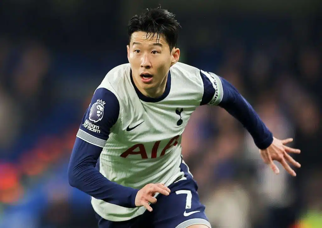 Bestätigt Tottenham (im Bild: Son) die klare Favoritenrolle gegen Southampton? (© Action Plus Sports Images / Alamy Stock Photo) Tottenham Southampton Tipp