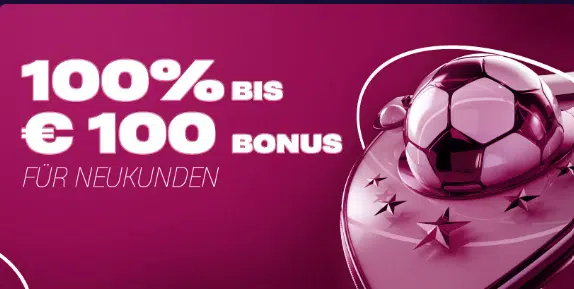 VBET Bonus 5 € Freebet & 100 % bis zu 100 €