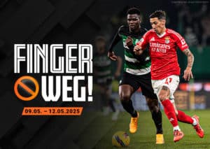 Von diesen Tipps sollte man die Finger lassen, inklusive Benfica Lissabon vs. Sporting Lissabon. (© ZUMA PRESS INC / Alamy Stock Photo) INGER WEG! von diesen Tipps vom 08.05. bis 11.05.