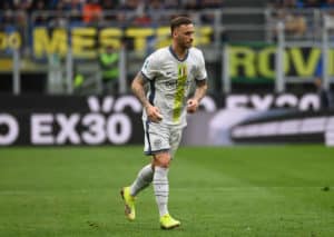 Verspielt Inter Mailand (im Bild: Marko Arnautovic) mit einer B-Elf gegen Hellas Verona alle Chancen auf den Scudetto? (© Independent Photo Agency Srl / Alamy Stock Photo) Verspielt Inter Mailand (im Bild: Marko Arnautovic) mit einer B-Elf gegen Hellas Verona alle Chancen auf den Scudetto?