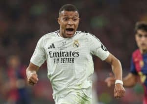 Erfüllt Real Madrid (im Bild: Mbappe) gegen Celta Vigo die Erwartungen? (© PRESSINPHOTO SPORTS AGENCY / Alamy Stock Photo) Real Madrid Celta Vigo Tipp