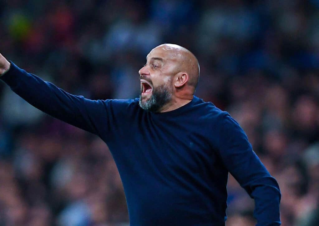 Endet die Partie zwischen Espanyol Barcelona (im Bild: Trainer Gonzalez) und Las Palmas torarm? (© rosdemora / Alamy Stock Photo) Espanyol Barcelona Las Palmas Tipp