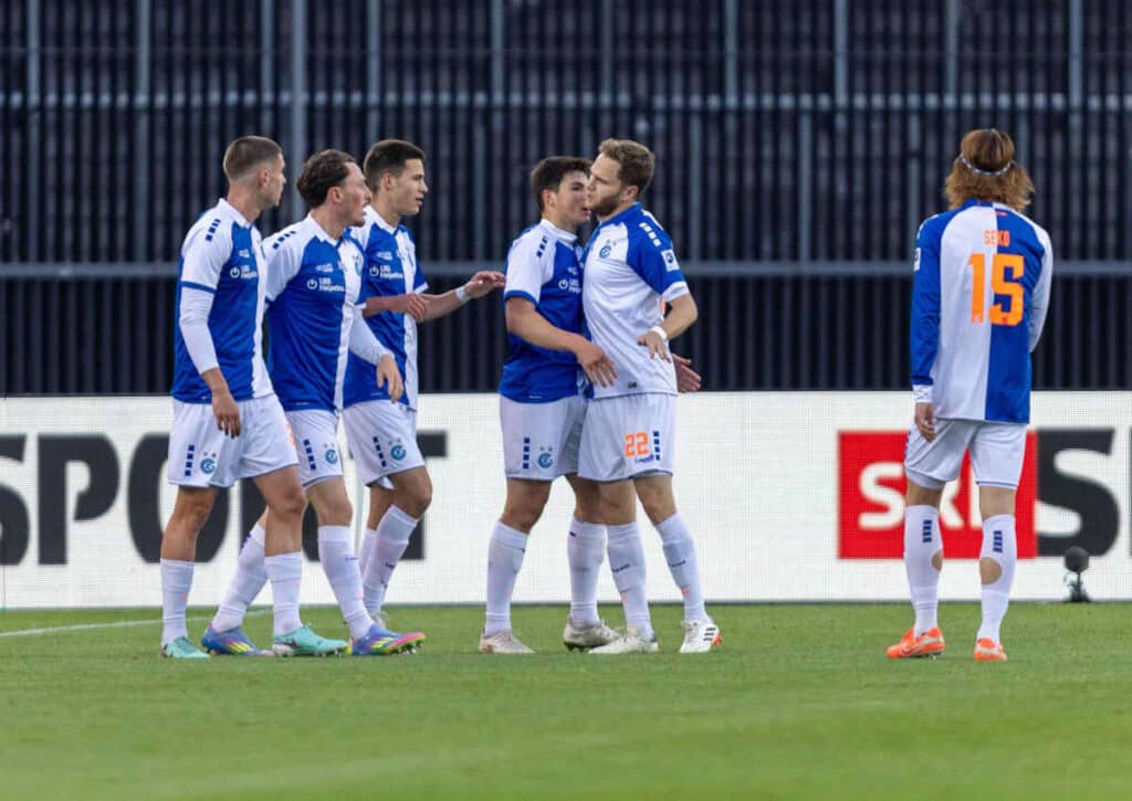 Nach dem 4:0-Hinspielerfolg ist das Rückspiel für die Grasshoppers gegen Aarau nur noch Formsache