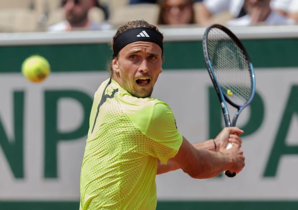 Cobolli in blendender Verfassung: Zieht Alexander Zverev (Bild) dennoch in die nächste Runde ein? (© Independent Photo Agency / Alamy Stock Photo) Alexander Zverev Flavio Cobolli Tipp