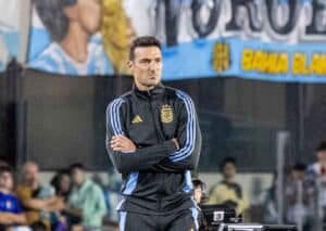 Enttäuscht Argentinien (im Bild: Trainer Scaloni) gegen Außenseiter Chile die Erwartungen? (© AGIF / Alamy Stock Photo) Feurige Außenseiter Wetten