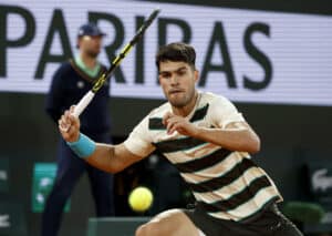 Kann Carlos Alcaraz seine Dominanz bei den French Open 2025 auch gegen Lorenzo Musetti fortsetzen? (© Independent Photo Agency / Alamy Stock Photo) Lorenzo Musetti Carlos Alcaraz Tipp