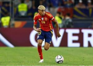 Lehrt Spanien-Star Yamal (im Bild) Portugal das Fürchten? (© Aflo Co. Ltd. / Alamy Stock Photo) Portugal Spanien Tipp