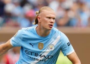 Zeigt sich Manchester City (im Bild: Haaland) gegen Al Ain souverän? (© Associated Press / Alamy Stock Photo) Manchester City Al Ain Tipp