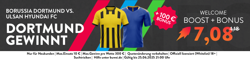 NEO.bet BVB Boost 500 %