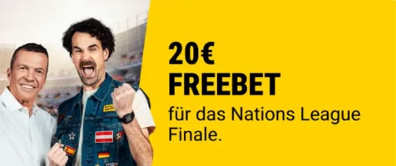 Nations League Freebet bei Interwetten