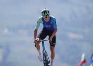 Gewinnt Felix Gall (im Bild) die letzte Bergetappe der Tour de France 2025? (© Associated Press) Tour de France heute – 19. Etappe am 25.07.2025