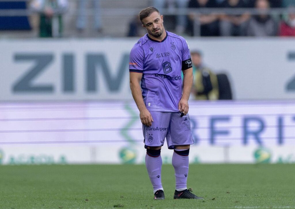 Schlägt Meister Basel (im Bild: Xherdan Shaqiri) am 2. Spieltag der Schweizer Super League direkt wieder zurück? (© SPP Sport Press Photo. /Alamy Live News) Schweizer Super League 2. Spieltag 25/26 Wett-Tipps