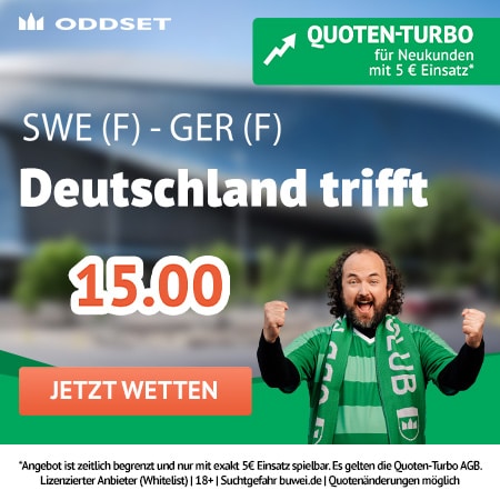 Oddset Quoten Turbo Deutschland Schweden (F)