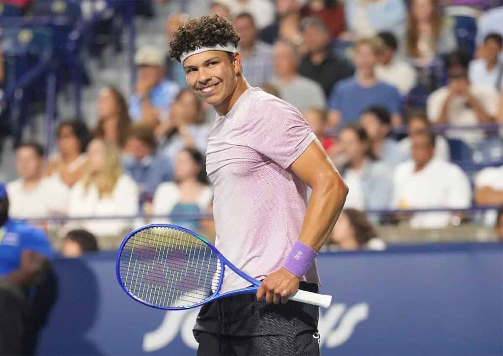 Setzt sich Ben Sheltonn (im Bild) auch gegen Karen Khachanov durch? (Associated Press) Karen Khachanov Ben Shelton Tipp