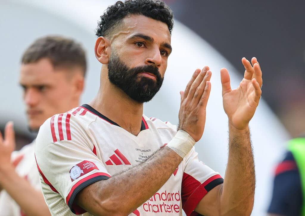 Kann der FC Liverpool (im Bild: Mohamed Salah) eine ähnlich souveräne Saison spielen wie in der letzten Spielzeit? (© Mark Pain / Alamy Live News) Liverpool Bournemouth Tipp