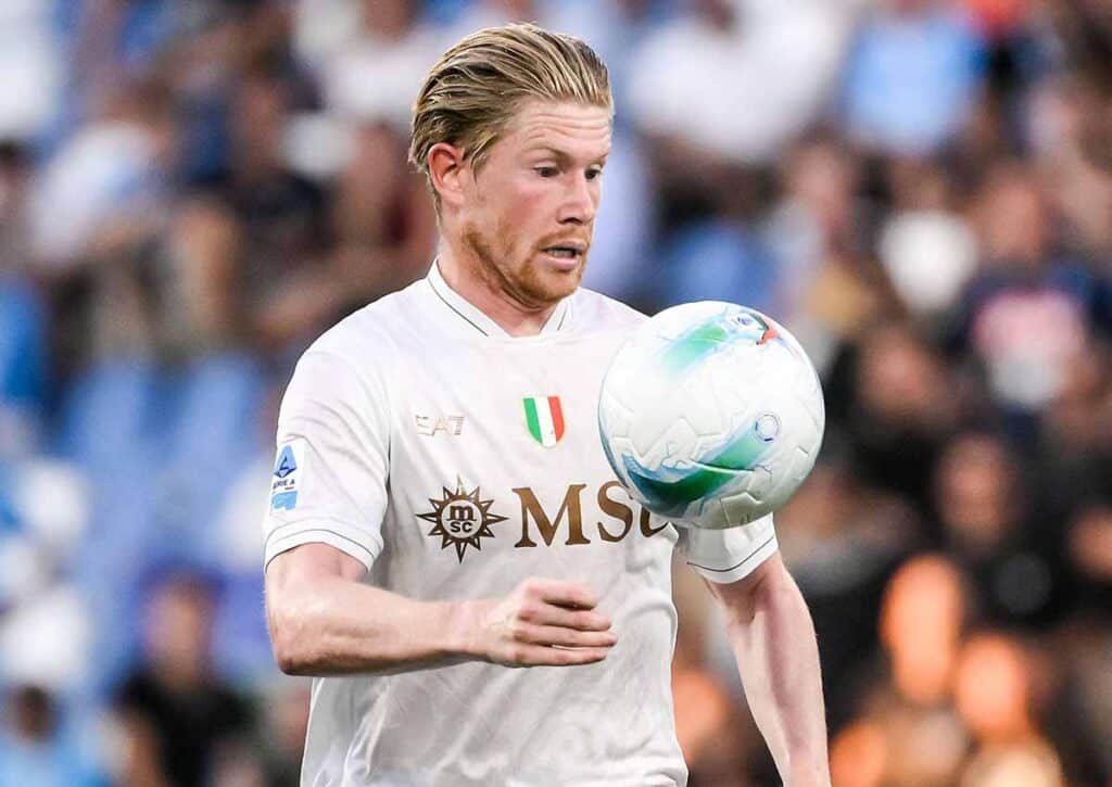 Zahlen sich in der Serie A am 2. Spieltag Wett-Tipps auf einen erneuten Treffer durch Kevin De Bruyne (im Bild) aus (© Insidefoto Alamy Stock Photo) Serie A 2. Spieltag Wett-Tipps
