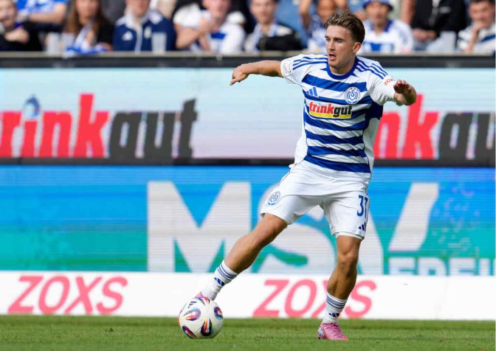 Behauptet der MSV Duisburg am 4. Spieltag in der 3. Liga die Tabellenführung? (© dpa picture alliance / Alamy Live News) Behauptet der MSV Duisburg am 4. Spieltag in der 3. Liga die Tabellenführung?