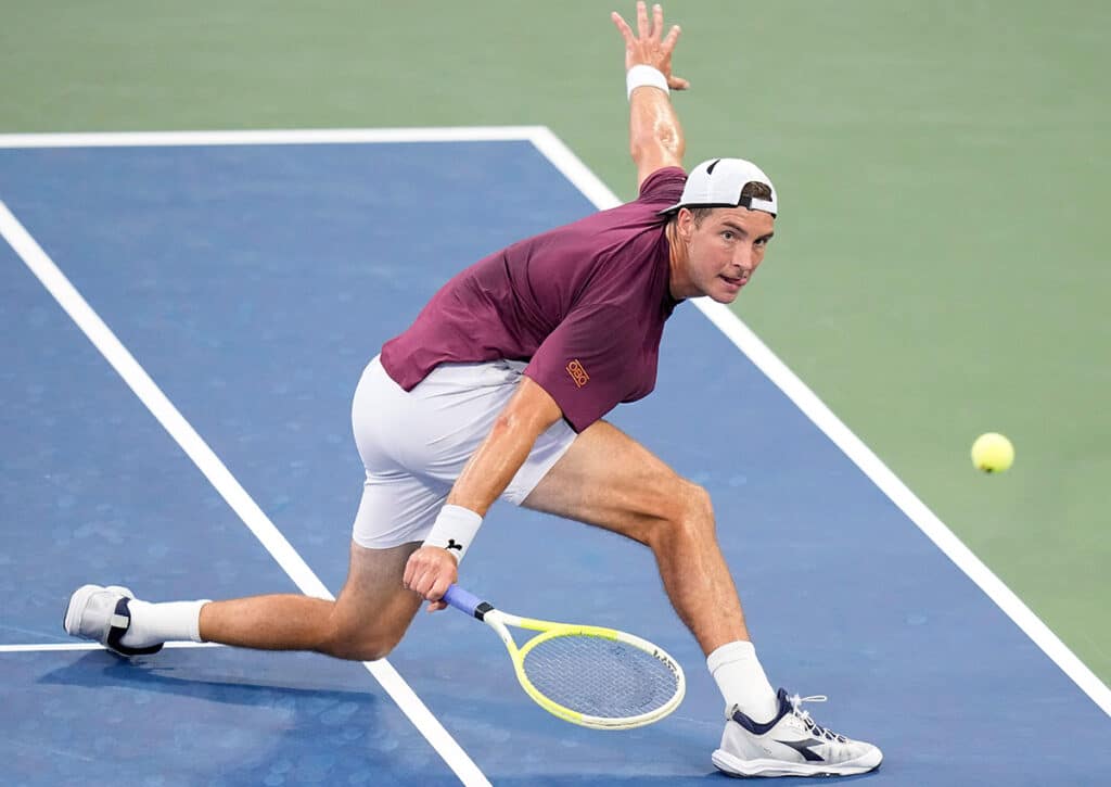 Kann Jan-Lennard Struff bei den US Open nach Holger Rune den nächsten Top-Spieler aus dem Bewerb nehmen? (© Associated Press) US Open Tipps heute 29.08.2025