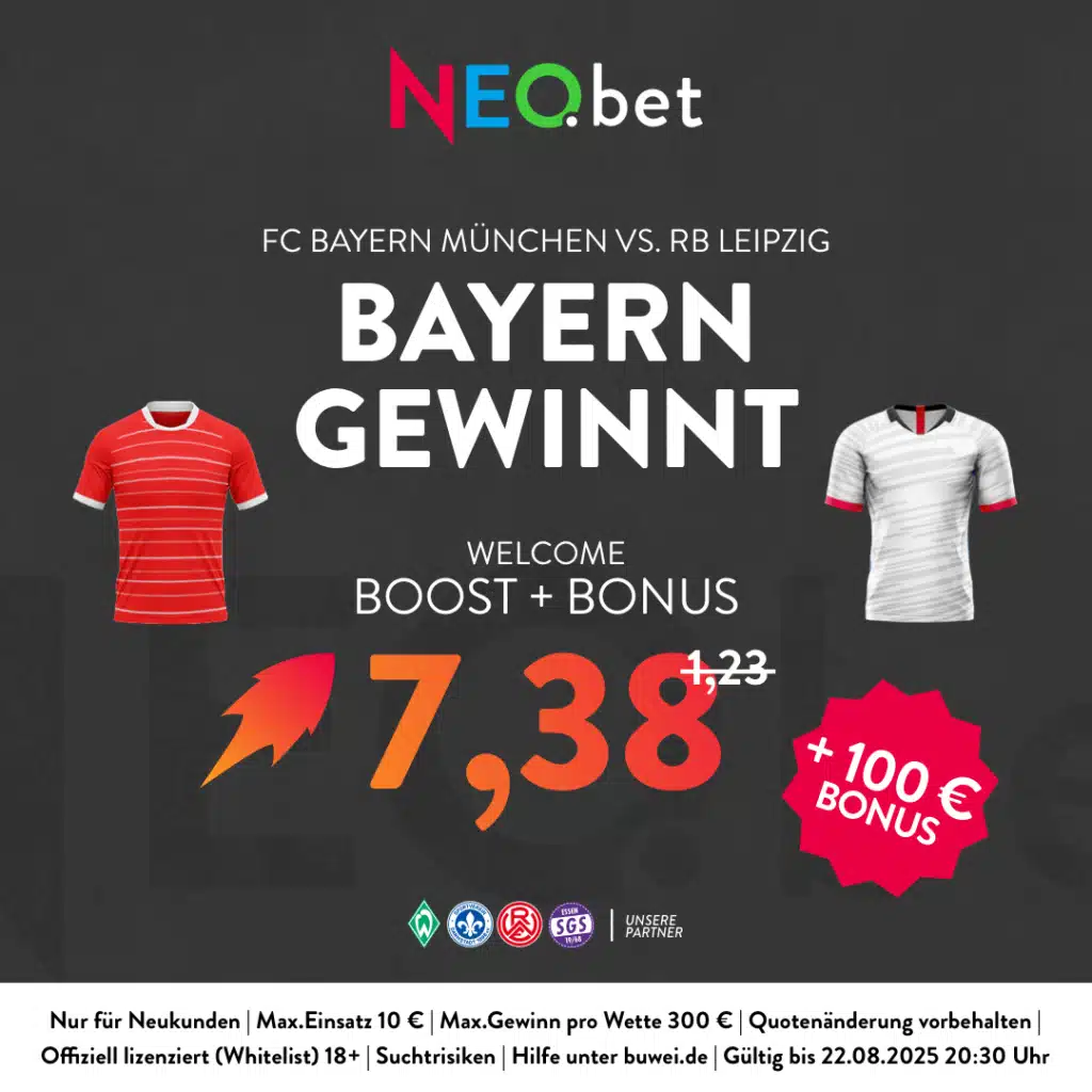 NEO.bet Bayern Boost