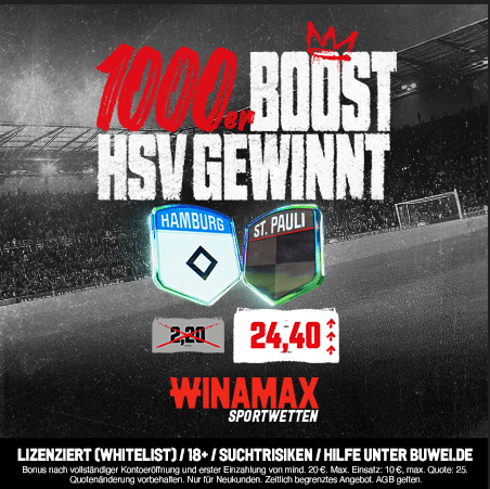 Winamax Quotenboost