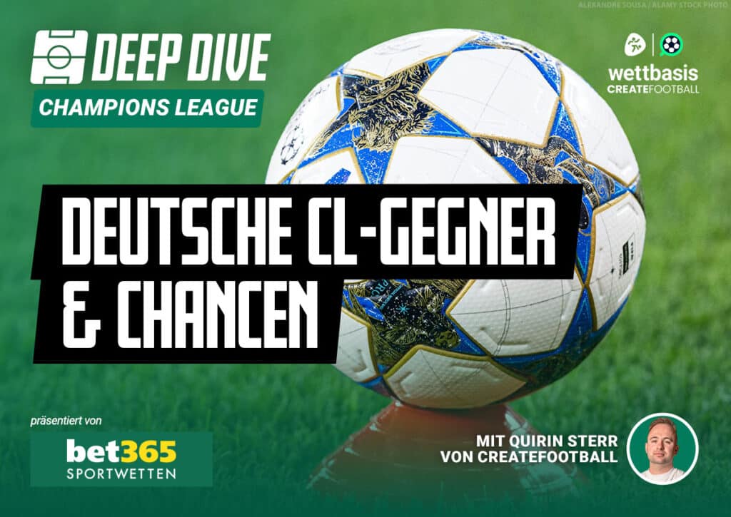 Deep Dive Deutsche CL-Gegner & Chancen 2025/26