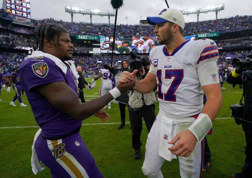 Wer gewinnt das erste Monday-Night-Game der neuen NFL-Saison? Die Ravens mit Jackson oder die Bills mit Allen?
