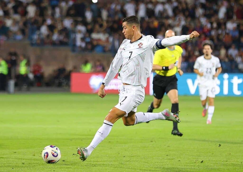 Schießt Ronaldo (im Bild) Portugal zum Sieg gegen Ungarn? (© Gurgen Hakobyan / Alamy Stock Photo) Ungarn Portugal Tipp