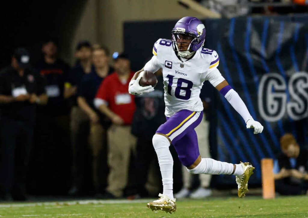 Führt Justin Jefferson seine Vikings zum Sieg gegen die Falcons?