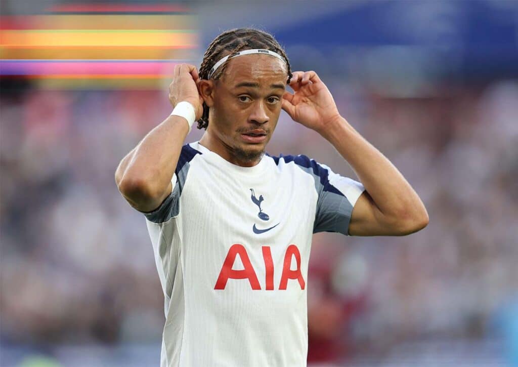 Geht Tottenham (im Bild: Xavi Simons) gegen Villarreal aus dem englisch-spanischen Duell als Sieger hervor? (© SPP Sport Press Photo. / Alamy Stock Photo) Tottenham Villarreal Tipp