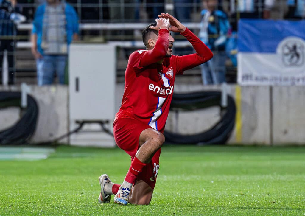 Kommt Havelse (im Bild: Nassim Boujellab) endlich in der 3. Liga an und kann den ersten Sieg feiern? (© dpa picture alliance / Alamy Live News) 3. Liga 7. Spieltag Wett-Tipps