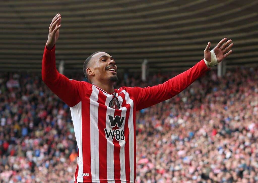 Nutzt Sunderland (im Bild: Wilson Isidor) die Mehrfachbelastung von Nottingham aus? (© MI News & Sport / Alamy Stock Photo) Nottingham Sunderland Tipp