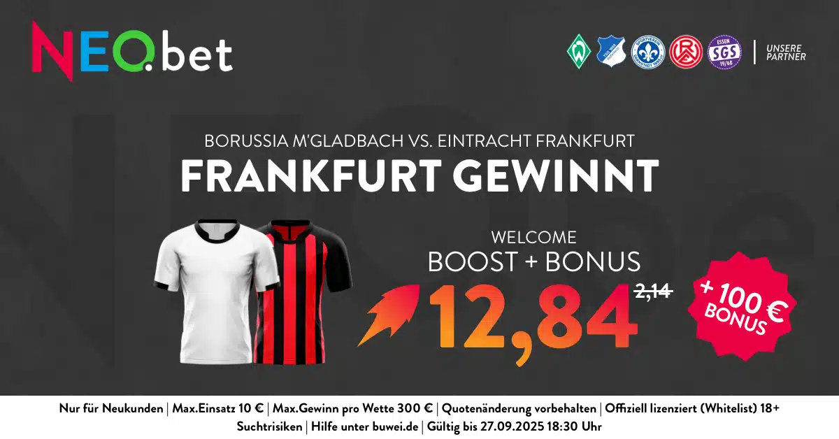NEO.bet Boost Bundesliga Quoten