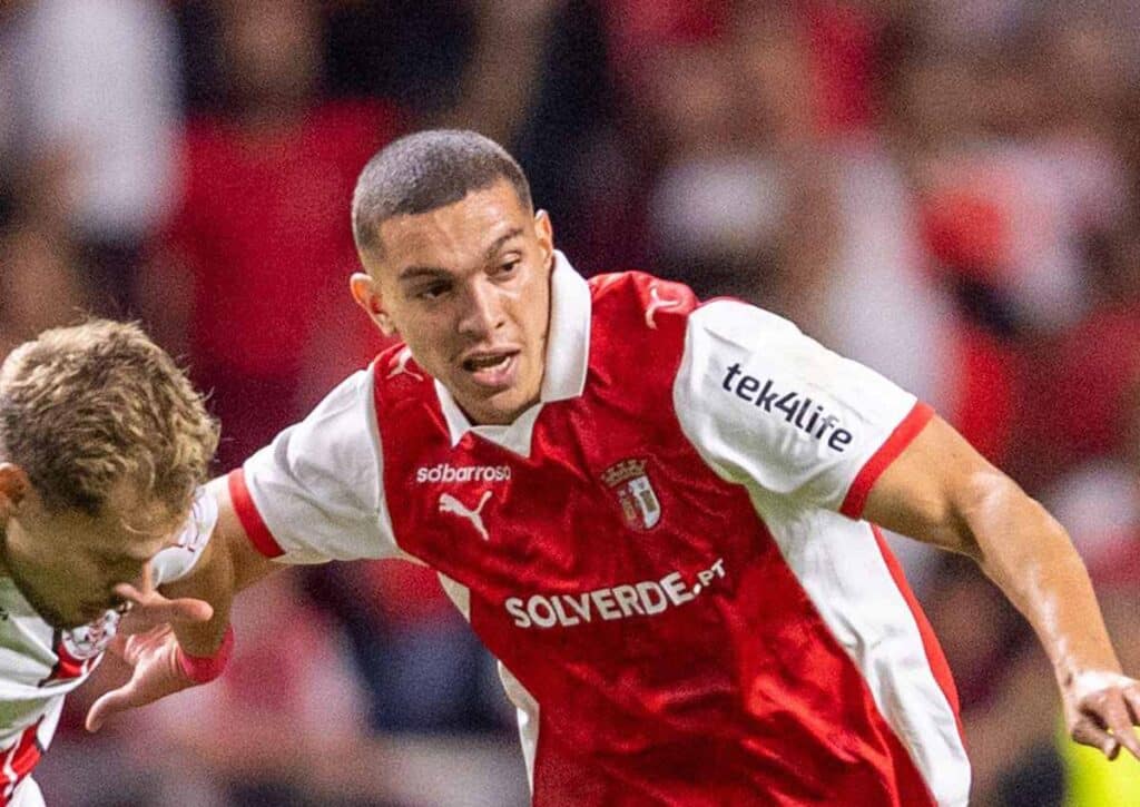 Siegt Braga (im Bild: Ouazzani) gegen Roter Stern Belgrad? (© ZUMA Press, Inc. / Alamy Stock Photo) Braga Roter Stern Belgrad Tipp