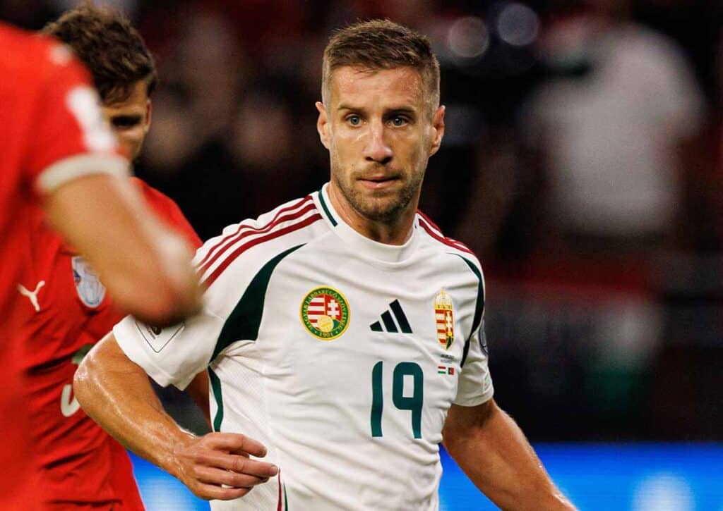 Ist für Armenien gegen Ungarn (im Bild: Varga) nichts zu holen? (© Maciej Rogowski / Alamy Stock Photo) Ungarn Armenien Tipp