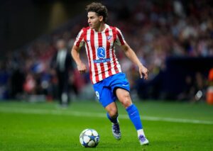 Lässt der treffsichere Julian Alvarez (im Bild) Atletico Madrid auch am 8. Spieltag der La Liga jubeln? (© PRESSINPHOTO SPORTS AGENCY/Alamy Live News) La Liga 8. Spieltag 25/26 Wett-Tipps