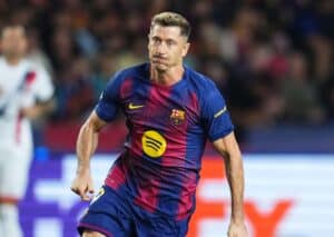 Besteht für Barcelona (im Bild: Lewandowski) gegen Sevilla keine große Gefahr? (© PRESSINPHOTO SPORTS AGENCY / Alamy Stock Photo) Sevilla Barcelona Tipp