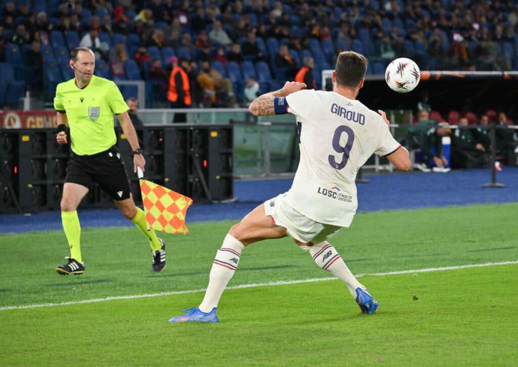 Entscheidet Oliver Giroud das Sonntagabendspiel in der Ligue 1 zwischen Nantes und Lille? (© Roberto Ramaccia/Alamy Live News) Entscheidet Oliver Giroud das Sonntagabendspiel in der Ligue 1 zwischen Nantes und Lille?